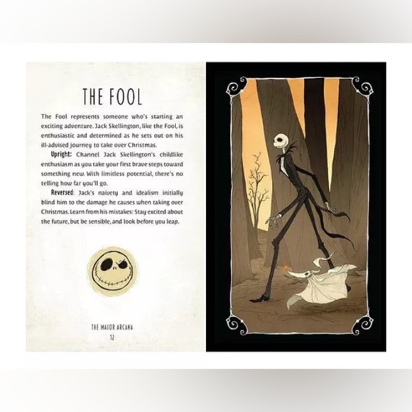 Nightmare Before Christmas Tarot Deck and Guidebook - Picture 4 of 5